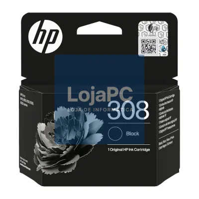 HP Tinteiro 308 Preto