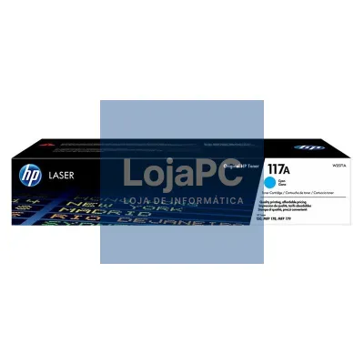 HP Tóner 117A Ciano
