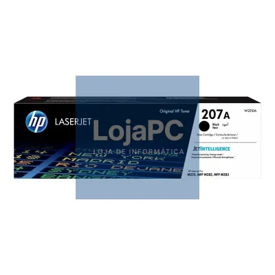 HP Tóner 207A Preto