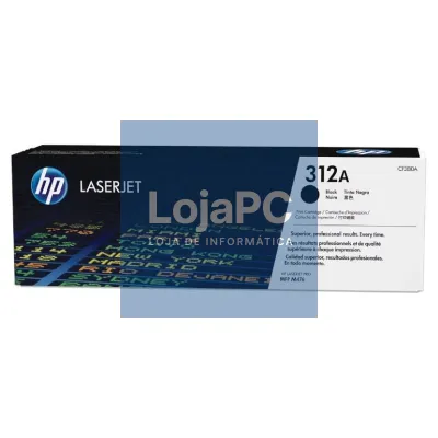 HP Tóner 312A Preto