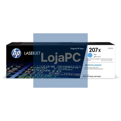 HP Tóner 207X Ciano