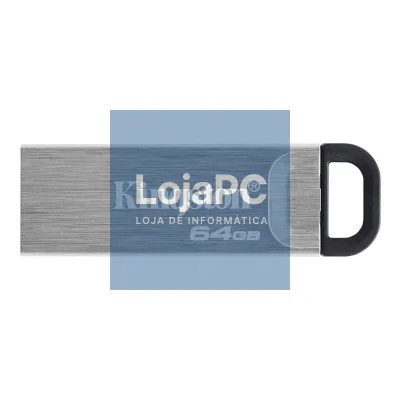 Kingston DataTraveler DTKN 64GB USB 3.2 Gen1 Prateado