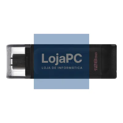Kingston DataTraveler DT70 128GB USB C 3.2 Preto