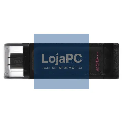 Kingston DataTraveler DT70 256GB USB C 3.2 Preto