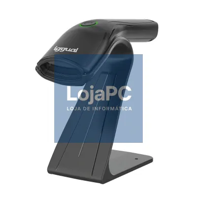 iggual Leitor código barras 2D USB botón suporte