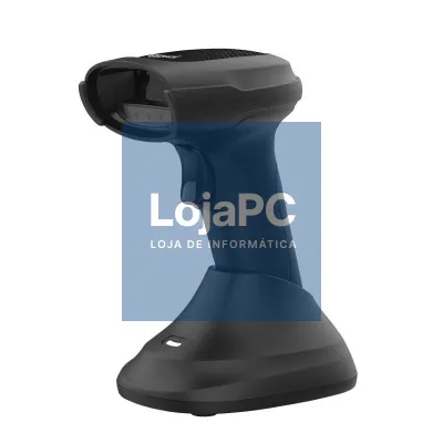 iggual Leitor código barras 2D Bluetooth 2.4G base