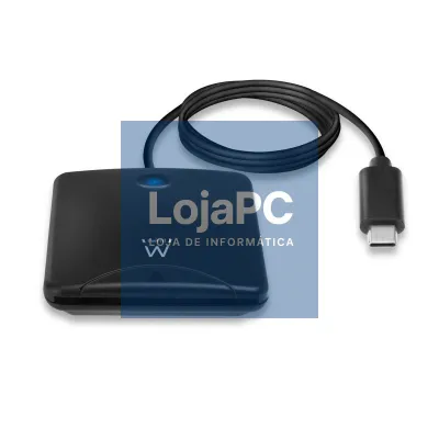 EWENT EW1055 Leitor Cartões USB-C/ DNI electronic