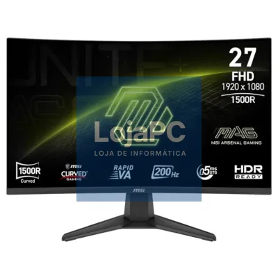 MSI MAG276CF E20 Monitor 27" FHD 200Hz 0.5ms curv
