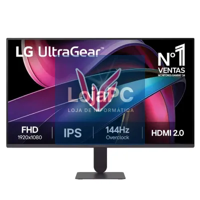 LG 27G411A-B Monitor 27" FHD IPS 144Hz 1ms Slim