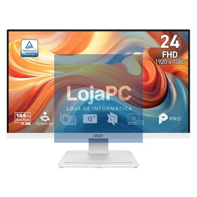 MSI MP241W E14V Monitor 23.8" 144Hz HDMI DP bl