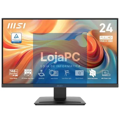 MSI MP251 E14L Monitor 24.5" IPS 144h VGA HDMI