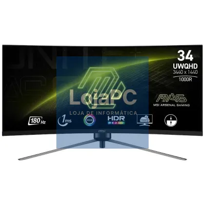 MSI MAG345CQRF E20 Monitor34"UWQHD 200hZ curv