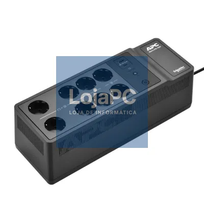 APC Back-UPS 1050VA/600W 8 tomadas Schuko USB A+C