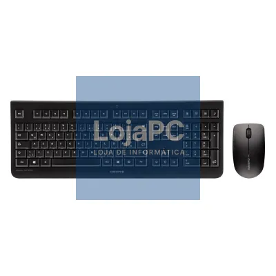 Cherry Teclado+Rato sem fios Inglés DW3000 Neg