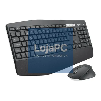 Logitech MK850 Teclado+Rato sem fios Preto