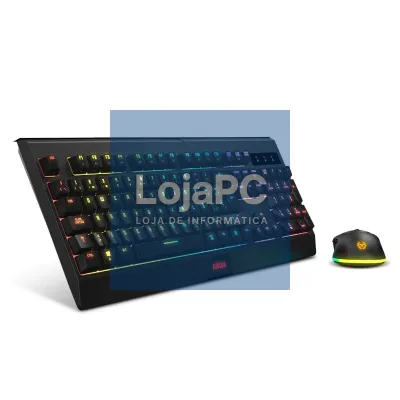 KROM KABALA | Kit Teclado e rato Wireless RGB SP