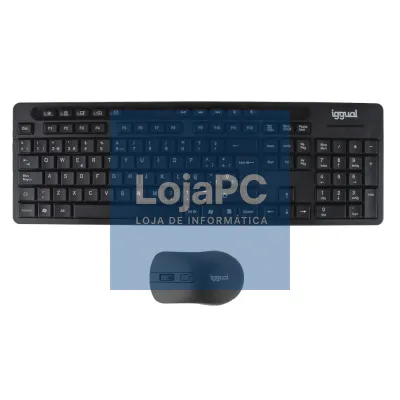 iggual Kit teclado rato sem fios WMK-BUSINESS2