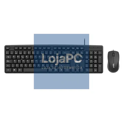 iggual Kit teclado e rato COM-CK-STANDARD preto