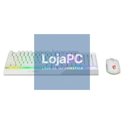 Msi Teclado + Rato Vigor GK30 COMBO White