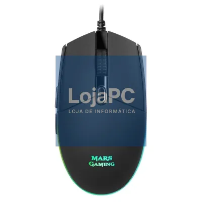 Mars Gaming Rato opt.MMG 3200dpi Flow,antidesliza
