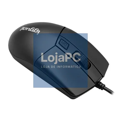 iggual Rato óptico COM-BUSINESS2-2400DPI preto
