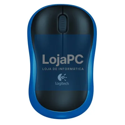 Logitech Rato sem fios M185 Azul