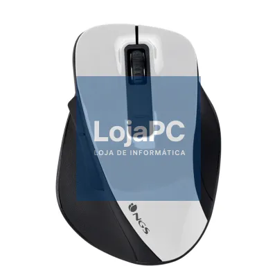 NGS Rato sem fios 2.4 GHz BOWWHITE 16000DPI Bl