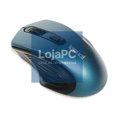 iggual Rato sem fios ERGONOMIC-L-1600DPI azul