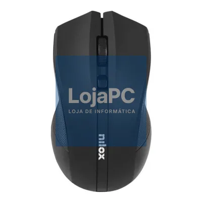 Nilox Rato MOWI1001 sem fios Amb.1600DPI Preto