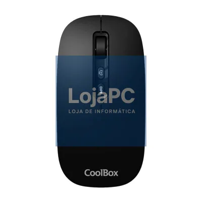 Coolbox Rato W02-IA sem fios RF+BT Preto