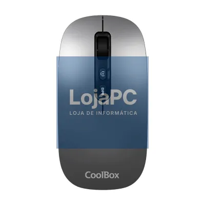 Coolbox Rato W02-IA sem fios RF+BT Cinzento