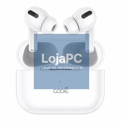 Auscultadores Stereo Bluetooth Earbuds COOL Chester White