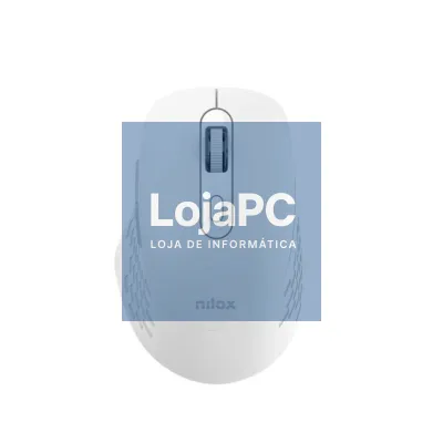 Nilox Rato Dual Wireless 1600dpi silen. Branco