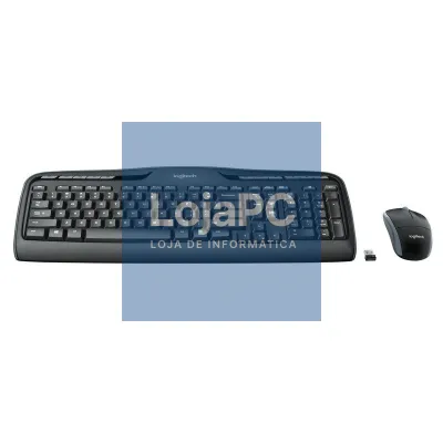 Logitech Teclado+ Rato MK330 USB Preto