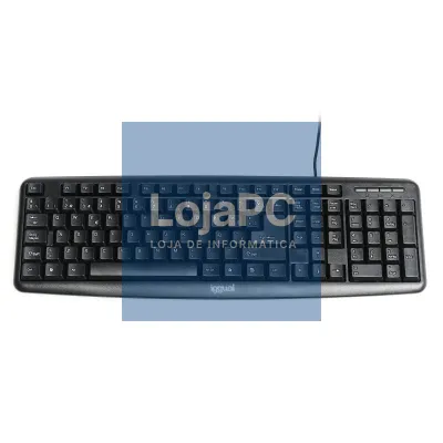 iggual Teclado USB padrão CK-BASIC-105T preto