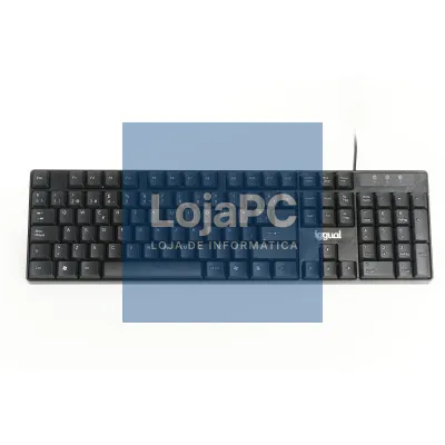 iggual Teclado USB padrão CK-FRAMELESS-105T