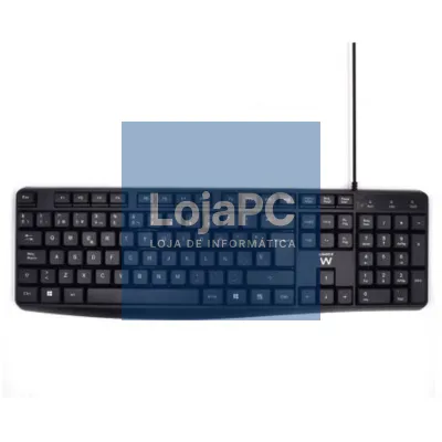 Ewent EW3001 teclado escritura silenciosa USB