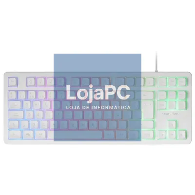 Mars Gaming Teclado MK023 TKL FRGB Branco