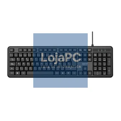 iggual Teclado USB padrão CK-OFFICE-105T preto