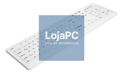 Cherry Teclado Lavable/Desinfectable USB Branco
