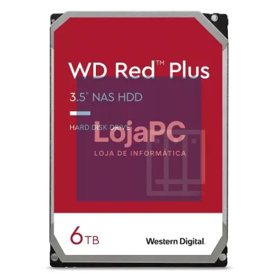 Western Digital Red Plus WD60EFPX 6TB SATA-600