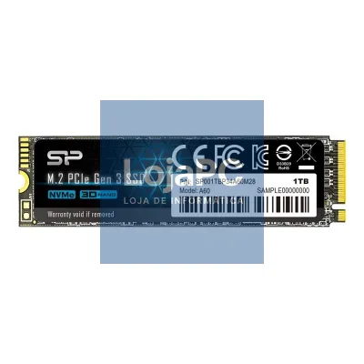 SP P34A60 1TB SSD M.2 PCIe Gen3x4 Nvme