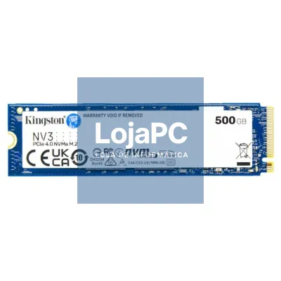 Kingston NV3 SSD 500GB PCIe NVMe Gen 4.0