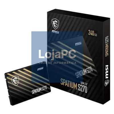 MSI SSD Spatium S270 240Gb 2.5" Sata 3 6Gbps