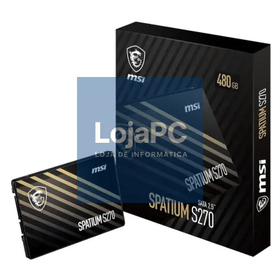 MSI SSD Spatium S270 480Gb 2.5" Sata 3 6Gbps