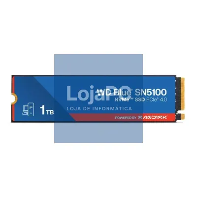 WD Blue SN5100 SSD 1TB NVMe Gen4 6700MB-s