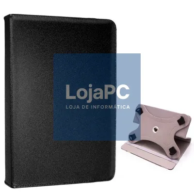 Case COOL Ebook / Tablet 9 inch Smooth Black Rotating