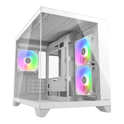 Cougar Caixa Semi-torre FV150 Mini Rgb White