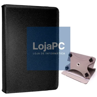 Case COOL Ebook Tablet Universal 12 - 13 inches Leatherette Black (Square)