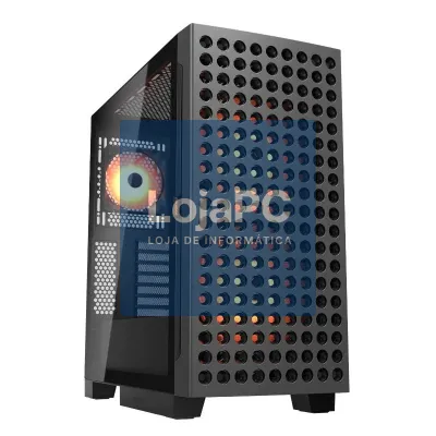 Cougar Caixa Semi-torre Airface Eco Rgb Black